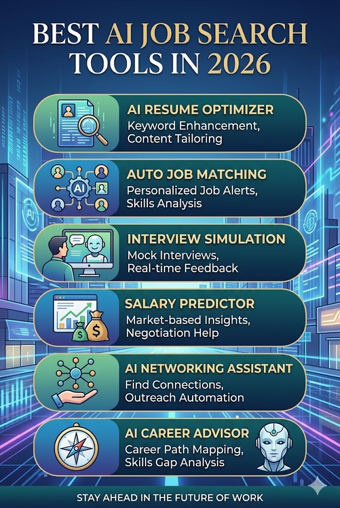 Best AI Job Search Tools in 2026